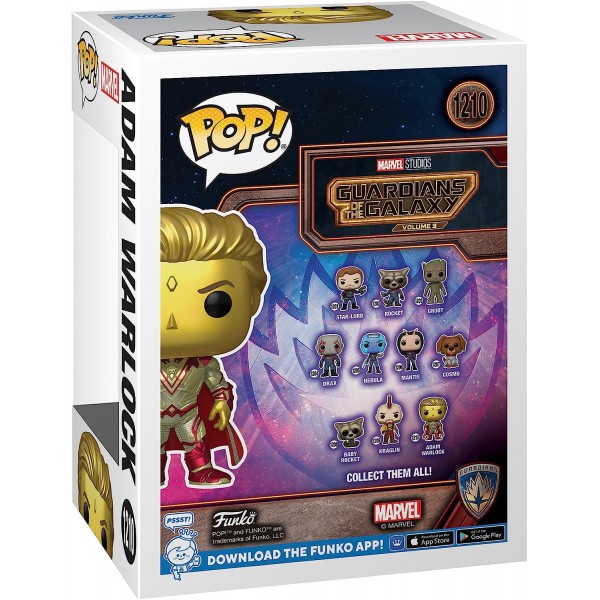 Фігурка Funko Pop Фанко Поп Guardians of the Galaxy Adam Warlock Стражі Галактики Адам Уорлок 10 см №1210
