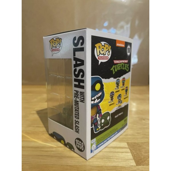 Фігурка Черепашки ніндзя Слеш Slash with Pre-Mutated Slash Funko Pop Фанко Поп ninja turtles TMNT 10 см №1558