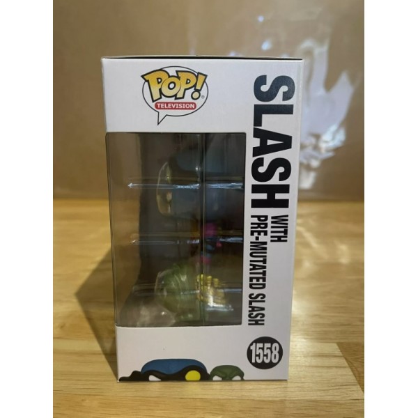 Фігурка Черепашки ніндзя Слеш Slash with Pre-Mutated Slash Funko Pop Фанко Поп ninja turtles TMNT 10 см №1558
