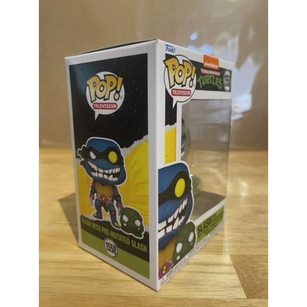 Фігурка Черепашки ніндзя Слеш Slash with Pre-Mutated Slash Funko Pop Фанко Поп ninja turtles TMNT 10 см №1558