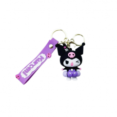 Куромі брелок kuromi креативний мультяшний брелок силіконовий брелок для ключів креативна підвіска