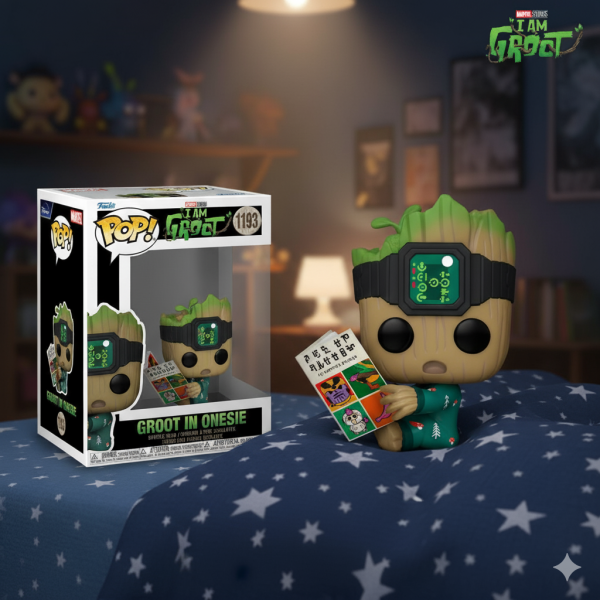 Фігурка Грут Стражі Галактики Funko Pop Фанко Поп Groot in Onesie Guardians of the Galaxy 10см № 1193
