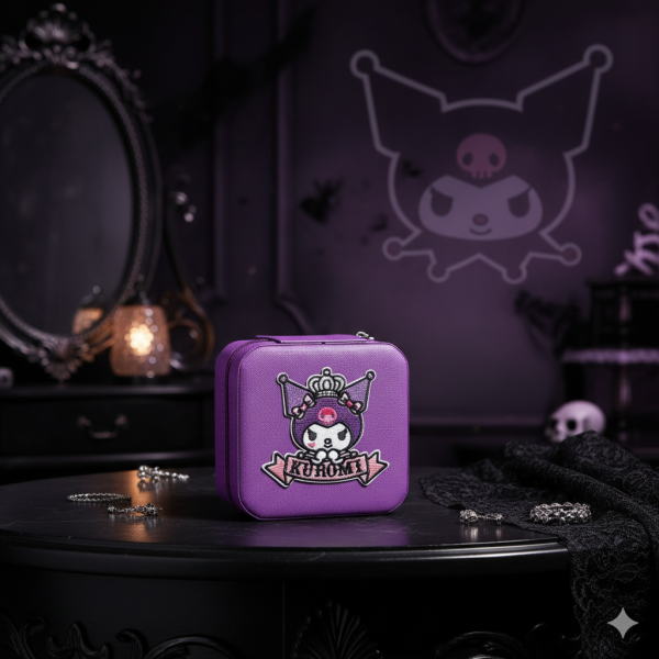 Шкатулка Куромі коробка для коштовностей Kuromi браслет