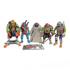 Черепашки Ninja Turtles набір фігурок іграшки TMNT 5шт