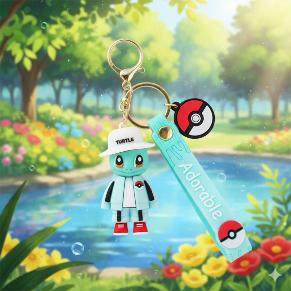 Брелок Покемон Пікачу Сквіртл Pokemon Pikachu Squirtle фігурка іграшка для ключів, рюкзака, сумки 7 см