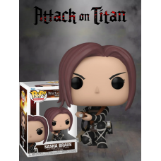Атака Титанів фігурка фанко поп Attack on Titan Sasha Braus Саша Браус вінілова фігурка №1448 10см