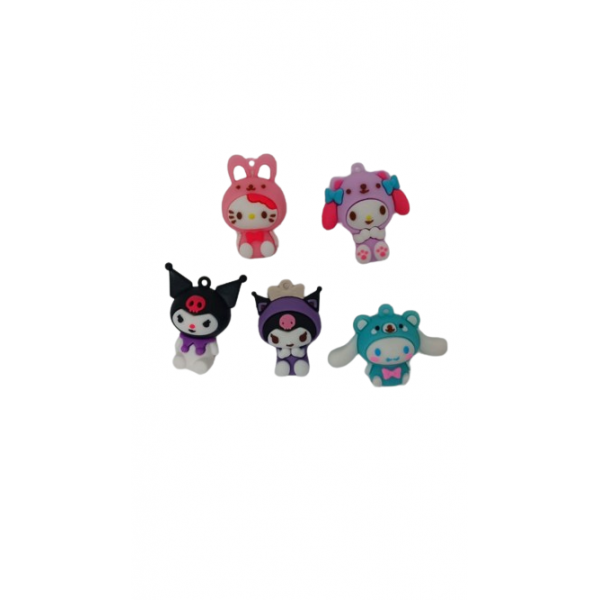 Набір фігурок Куромі Kuromi Мелоді My Melody іграшки для дітей 5 шт 5 см