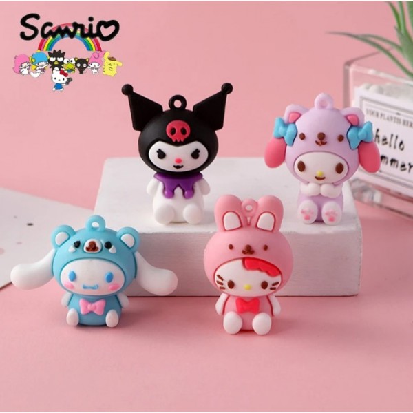 Набір фігурок Куромі Kuromi Мелоді My Melody іграшки для дітей 5 шт 5 см