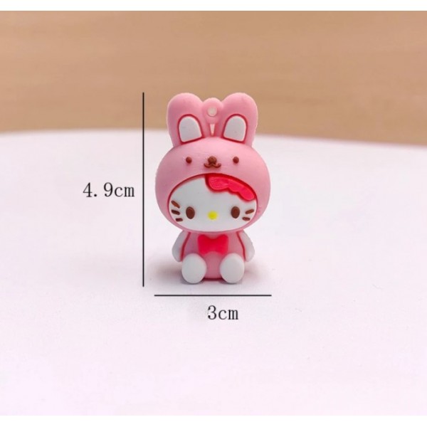 Набір фігурок Куромі Kuromi Мелоді My Melody іграшки для дітей 5 шт 5 см