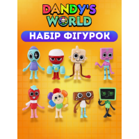 Фігурки У Світі Денді Roblox Dandy's World іграшки набір 8 шт 6.7-8.3 см