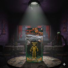 Золотий Фредді фігурка Gold Freddy Five Nights at Freddy's FNAF П'ять ночей з Фредді ФНАФ ігрова фігурка 15 см