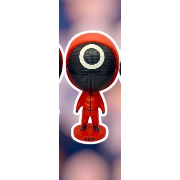 Фигурка Игра в кальмара Squid game на подставке треугольник, круг 17см 1 шт