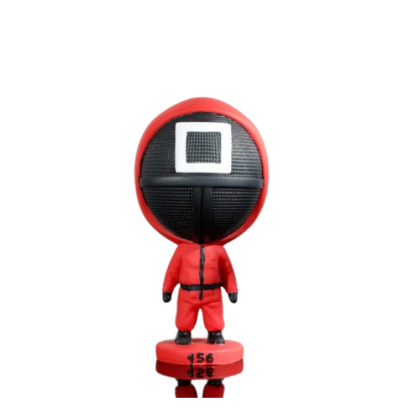 Фигурка Игра в кальмара Squid game на подставке треугольник, круг 17см 1 шт