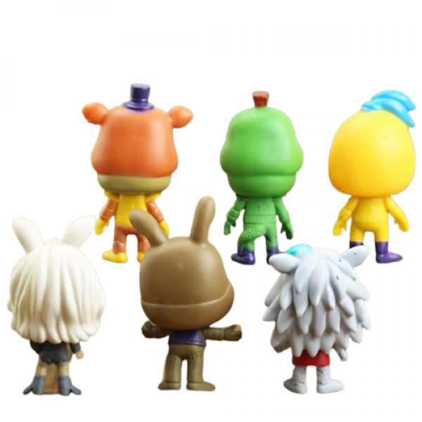 Набір фігурок П'ять ночей у Фредді фігурки ФНАФ Фредді Five Nights at Freddy's дитячі іграшки 6 шт 10 см