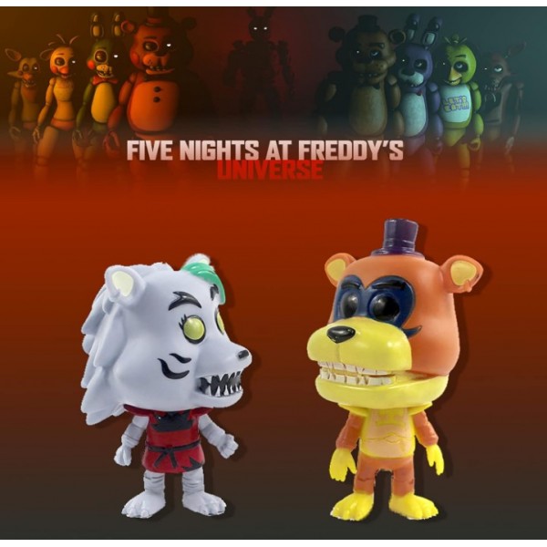 Набір фігурок П'ять ночей у Фредді фігурки ФНАФ Фредді Five Nights at Freddy's дитячі іграшки 6 шт 10 см