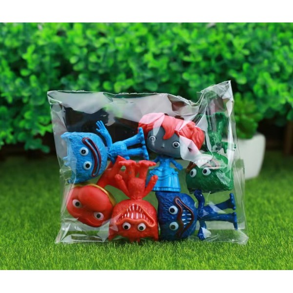 Набор фигурок Хагги Вагги Huggy Wuggy Poppy playtime Поппи Плейтайм детские игрушки 6 шт. 7 см