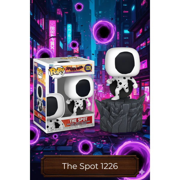 Фігурка Спайдер мен Spider Man The Spot Пляма Funko Pop Marvel Фанко іграшка 10 см #1226