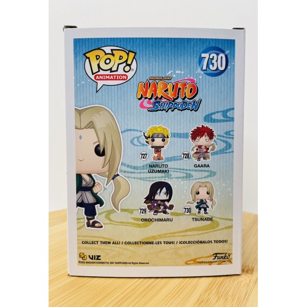 Фігурка Цунаде Наруто фанко поп Naruto Shippuden Ураганні хроніки Tsunade вінілова фігурка #730 10 см