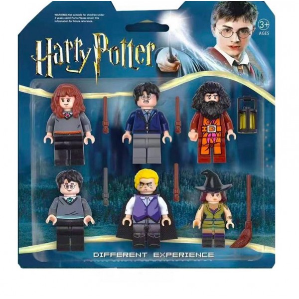 Набір фігурок лего Гаррі Поттер іграшки Harry Potter дитячий набір іграшкові фігурки конструктор 6шт