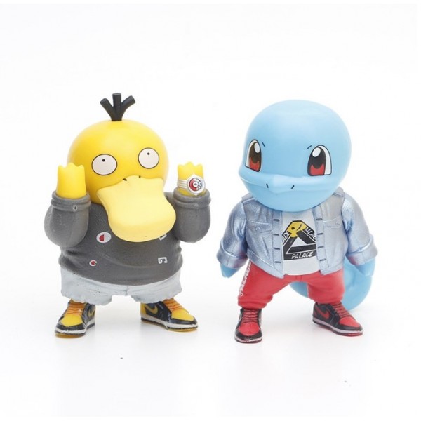 Набір фігурок Покемон Пікачу Pokemon Pikachu Чармандер, Псік, Сквіртл, Бульбазавр, Снорлакс ігрові фігурки 6-10.5см 6 шт.