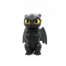 Як приручити дракона Чорний беззубик ігрова фігурка Black Toothless How to Train Your Dragon 12 см