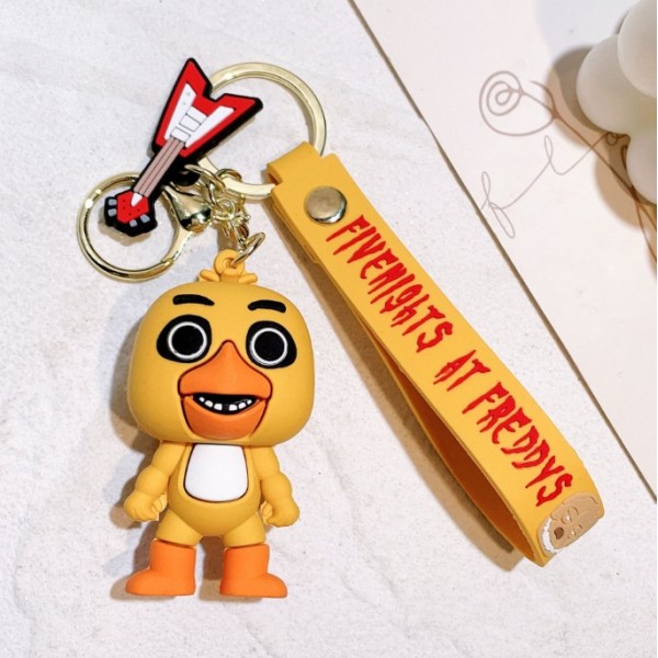 Брелок П'ять ночей у Фредді Чіка ФНАФ Five Nights At Freddys FNAF дитячий брелок на рюкзак, ключі 8 см
