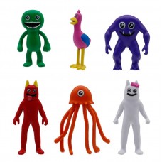 Райдужні друзі фігурки набір фігурок Райдужні друзі Rainbow Friends 6шт міні бан бан Ban ban