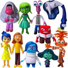Думками навиворіт фігурки Inside Out набір іграшки Головоломка 10 шт 4,3-12,5 см