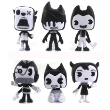Бенді чорнильна машина фігурки Bendy and the ink machine набір 6шт 9-11 см