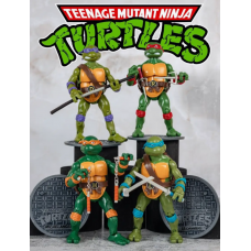 Черепашки Ніндзя Ninja Turtles TMNT ігровий набір фігурки іграшки 4 шт 16 см