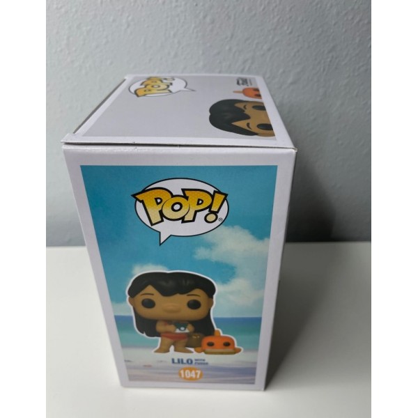 Фігурка Ліло та Стіч Ліло з Пуджем Lilo &amp; Stitch Lilo With Pudge Фанко поп Funko Pop іграшка 10 см # 1047