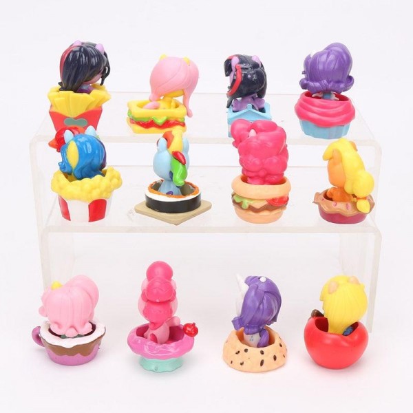 Фигурки Май литл пони My Little Pony Мой маленький пони набор мини куклы пони 4-5 см 12 шт