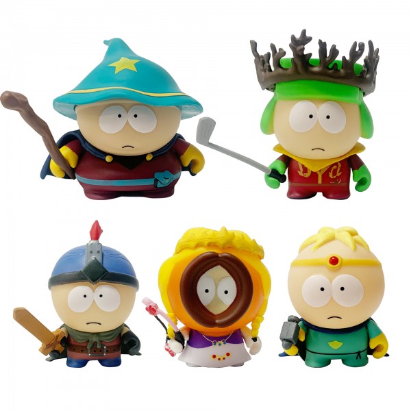 Набор фигурок Южный Парк South Park Саус парк Картман Кайл Стэн Кенни Баттерс 5 шт игрушки 5,5-7 см