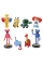 Набор фигурок Хагги Вагги Huggy Wuggy Poppy playtime поппи плейтайм игровые фигурки 8 шт. 4-10 см
