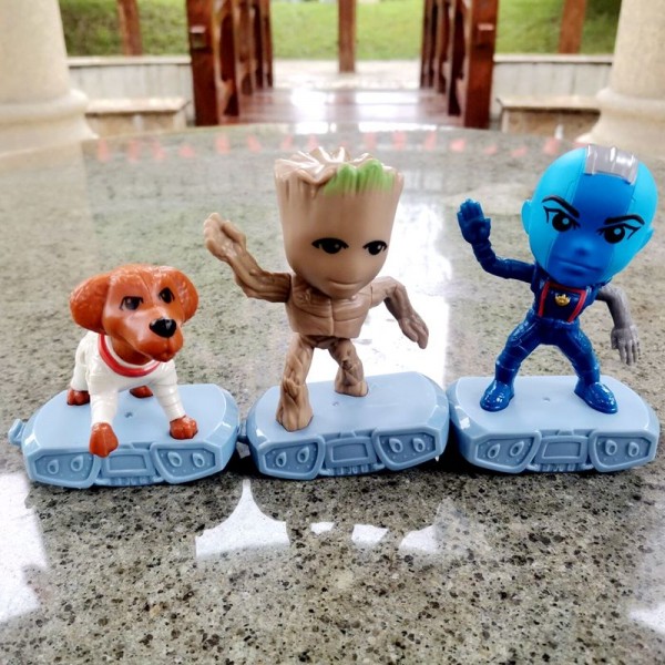 Набор фигурок Стражи Галактики Марвел Marvel Guardians of the Galaxy супергерои 6 шт 10 см