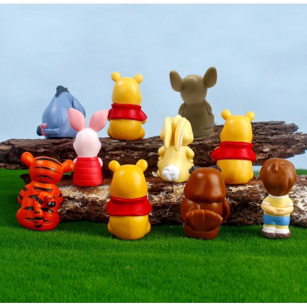 Фігурки Вінні Пух та його друзі Winnie the Pooh дісней іграшки дитячий ігровий набір 6 см 10 шт
