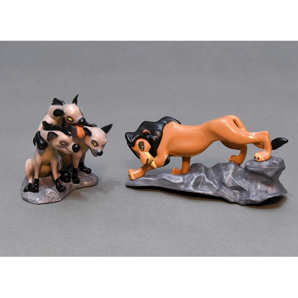 Набір фігурок Король Лев The Lion King ігрові фігурки Сімба, Тімон та Пумба, Нала, Рафіки, Шензі, Банзай та Ед 9 шт