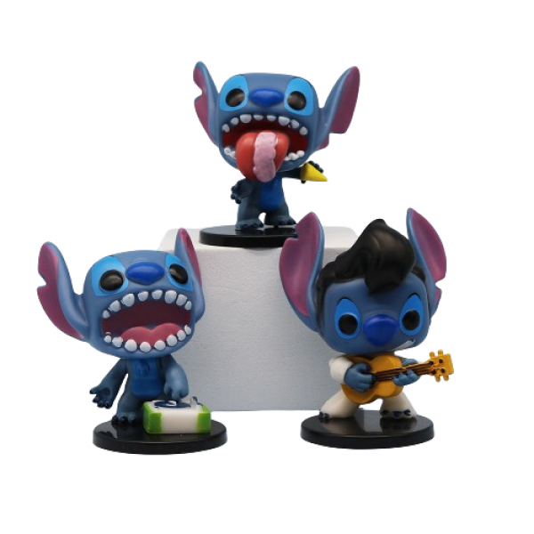 Набір фігурок Ліло і Стіч Lilo &amp; Stitch дитячі іграшки 6 шт 10 см