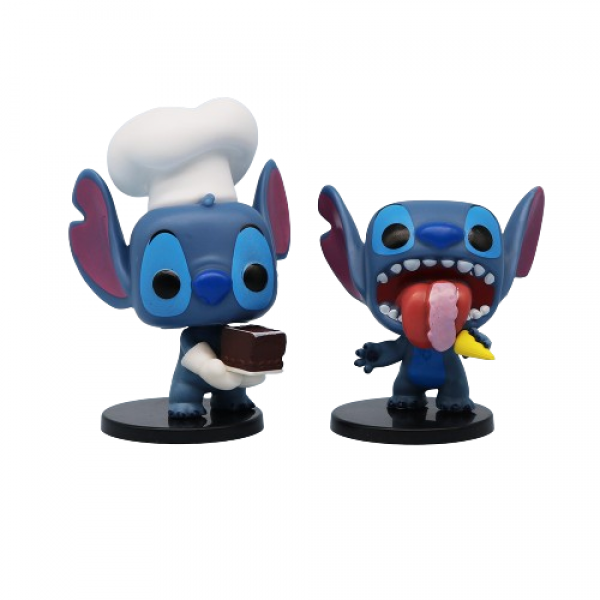 Набір фігурок Ліло і Стіч Lilo &amp; Stitch дитячі іграшки 6 шт 10 см