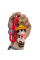 Ван Піс брелок One piece Великий куш манга Монкі Д. Луффі Luffy Monkey Солом'яний капелюх на бочці брелок для ключів