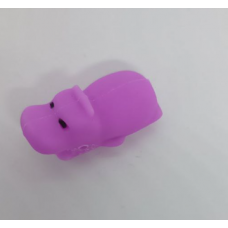 Защитный чехол для кабеля USB с изображением животных, мультяшная фигурка животного, защита кабеля зарядного устройства, защитный рукав для кабеля бегемот
