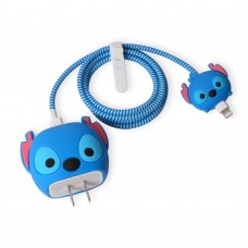 Стич захисний чохол для зарядного пристрою Stitch Лило и Стич для зарядного кабелю для кабелю даних защита для зарядки от перегиба провода
