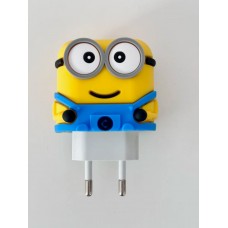 Чехол Миньон: Защита зарядки, Minions, чехол для кабеля, защита от перегиба провода