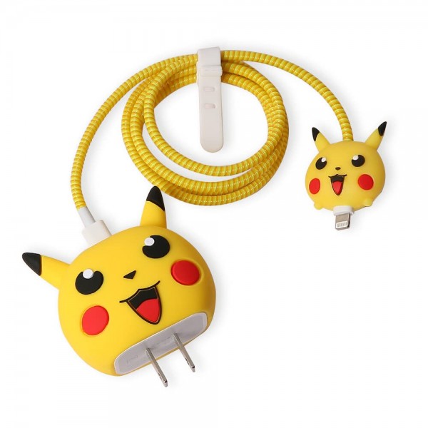 Захисний чохол для зарядного пристрою Покемон Pokemon захист для заряджання від перегину дроту