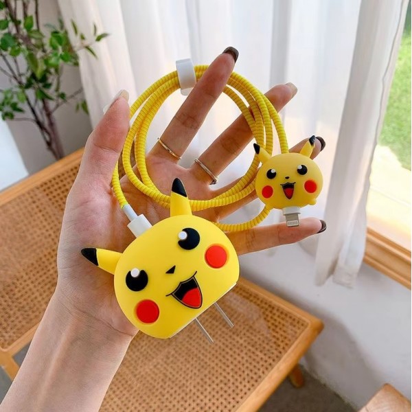 Захисний чохол для зарядного пристрою Покемон Pokemon захист для заряджання від перегину дроту