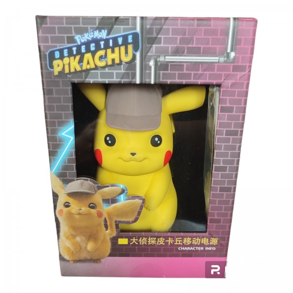 Покемон фігурка жовтого Пікачу Повербанк Pikachu portable charger power bank