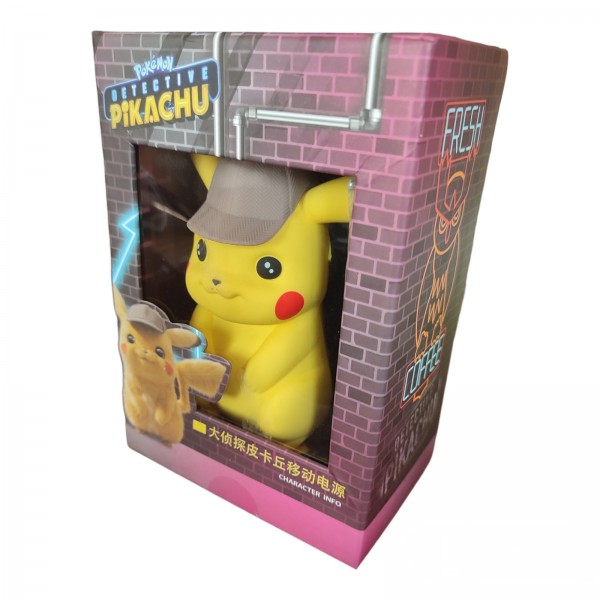 Покемон фігурка жовтого Пікачу Повербанк Pikachu portable charger power bank