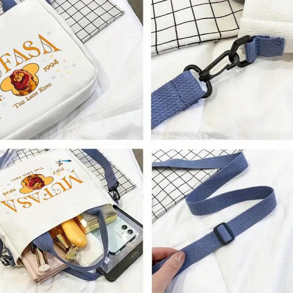 Шопер Король Лев Муфаса сумка через плечо Lion King торба милая мультяшная с принтом 23*23*5cm