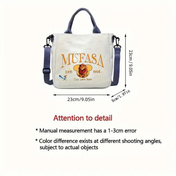 Шопер Король Лев Муфаса сумка через плечо Lion King торба милая мультяшная с принтом 23*23*5cm