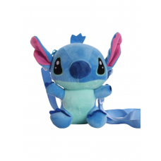 Рюкзак плюшевый детский Стич Disney Lilo and Stitch 20 см синий